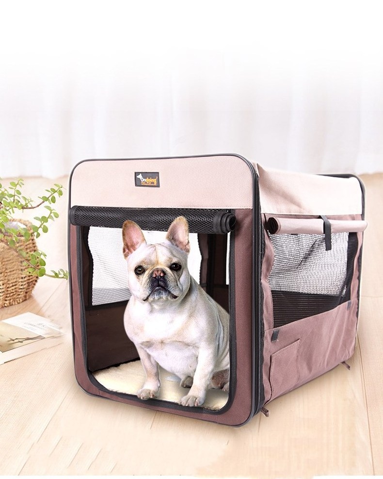 Full Window Breathable Pet Cage Handbag Cat Dog Travel Bag Shoulder Bag Convenient Pet Carrier