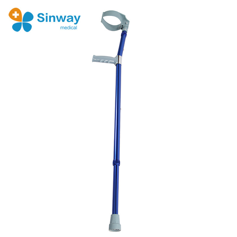 Eksler Safety Canadian Forearm Crutches for Adults