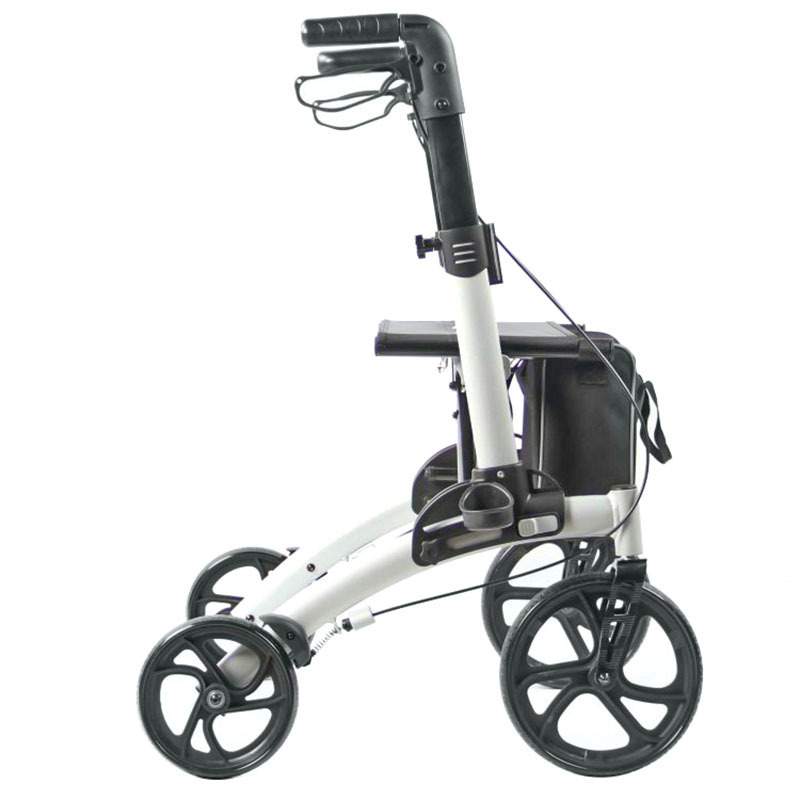 Lightweight 4 Wheels Walking Rollator Walker Folding Foldable Portable Rolling Wheel Medical Health Walker rollator