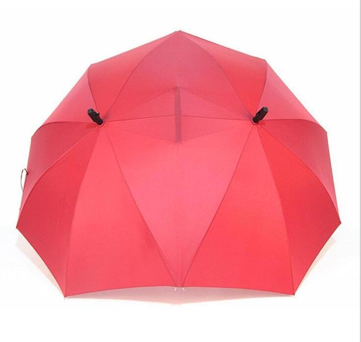 Durable Two-People Modern Novelty Umbrella/Dual-Brella Couple's Umbrella