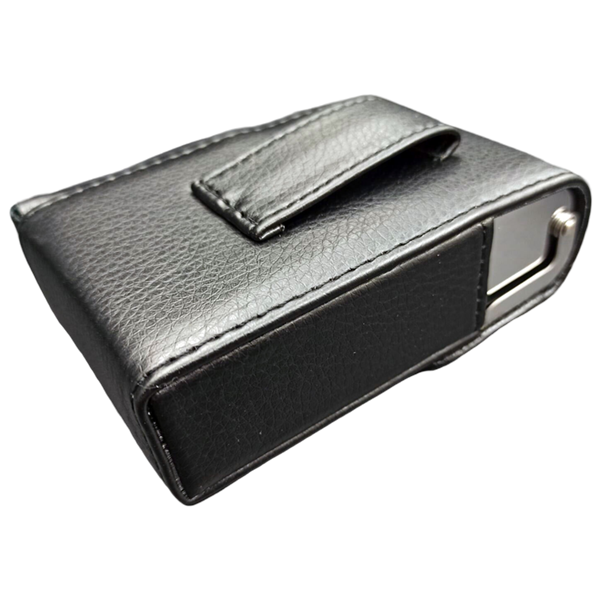 smoking leather cigarette case with lighter holder SW200756