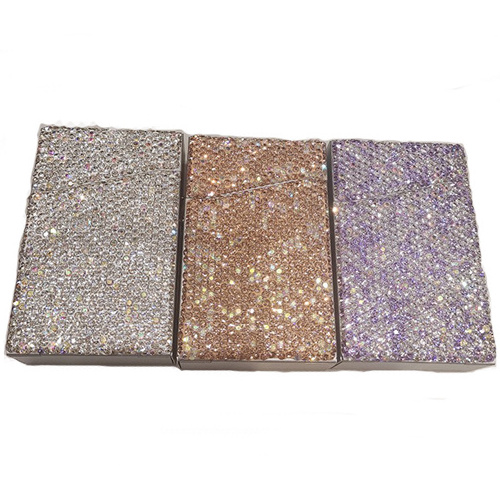 FLIP TOP aluminum 20PCS BLING CIGARETTE CASE (SW77225D)