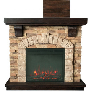 Rushed EU Cast Iron Fireplace  Small Fireplace Household Gas Log Fireplace