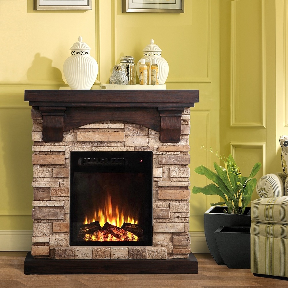 Hot Selling Freestanding Mini Fireplace  Wood Burning Fireplace