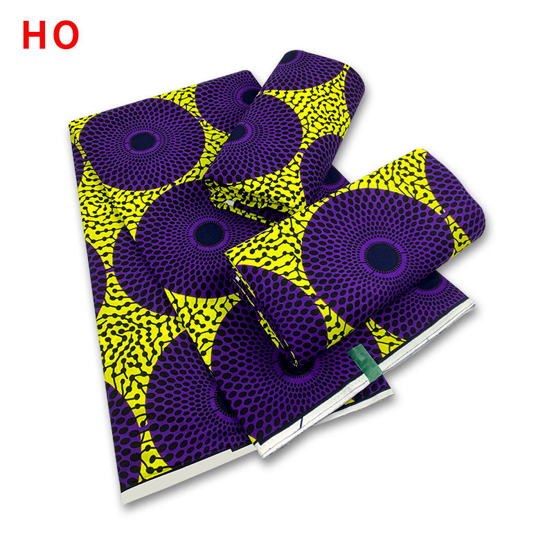 Wholesale High Quality 100% Cotton Wax Prints Wax Fabric Africa Wax Print 6 Yards