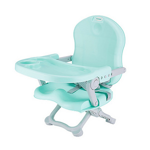 New Arrival Collapsible Portable Kids Folding Plastic High Chair Baby Camp Booster Seat Sitting Dining Feeding Chair