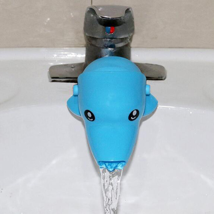 Baby Products BPA Free Kids Washing Hands Cartoon Shaped Children Faucet Extender