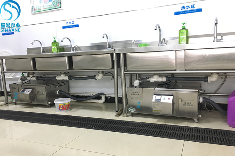 Daf Food Beverage Oil Water Separator Dissolved Air Flotation Machine System Fat Grease Trap 90 SUS 304 Oil Trap for Restaurant