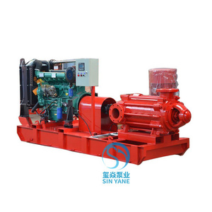 Mobile Diesel Water Pump With Trailer From 3 inch To 32 inch diesel water pumps XBC Series Diesel Engine Fire Pump