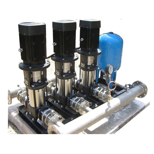 7.5kw high building hotel water pressure supply VFD booster industrial water pump system