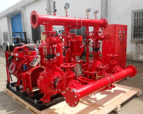 China manufacture two stage centrifugal fire pump fire fighting sinyane pumps floating fire fight water pump