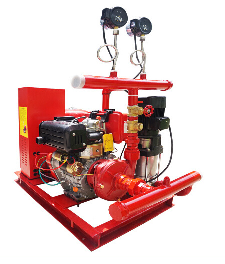 full set fire fighting water pump automatic control fire pump and jockey pump