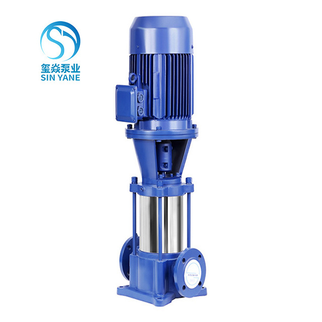 GDL 10hp Multistage Centrifugal Water Pump Vertical Inline Jockey Pump Electric Stainless Steel Mechanical Seal or Packing Seal