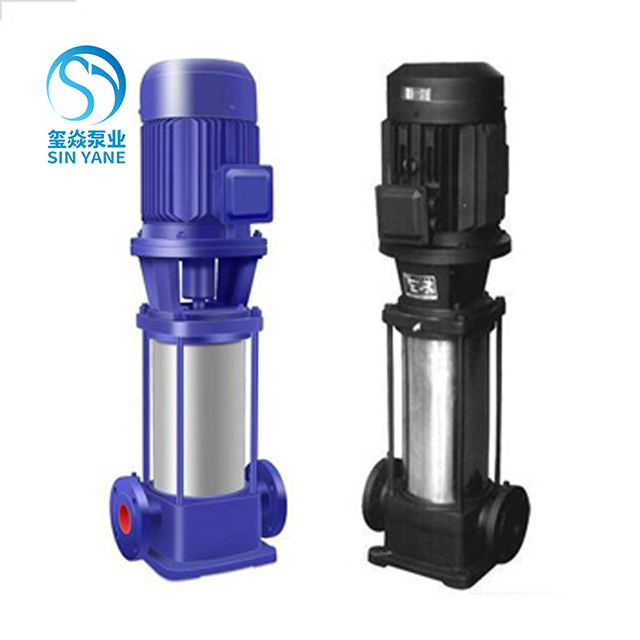 GDL 10hp Multistage Centrifugal Water Pump Vertical Inline Jockey Pump Electric Stainless Steel Mechanical Seal or Packing Seal