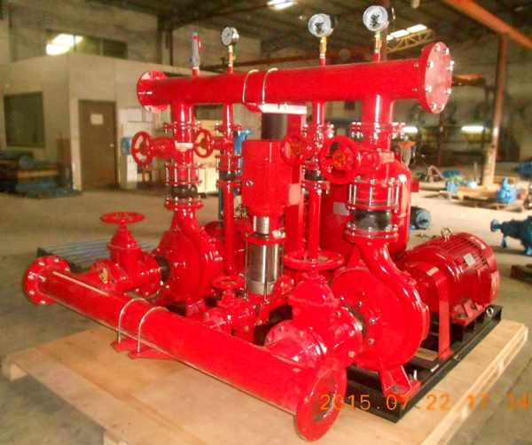 China manufacture two stage centrifugal fire pump fire fighting sinyane pumps floating fire fight water pump