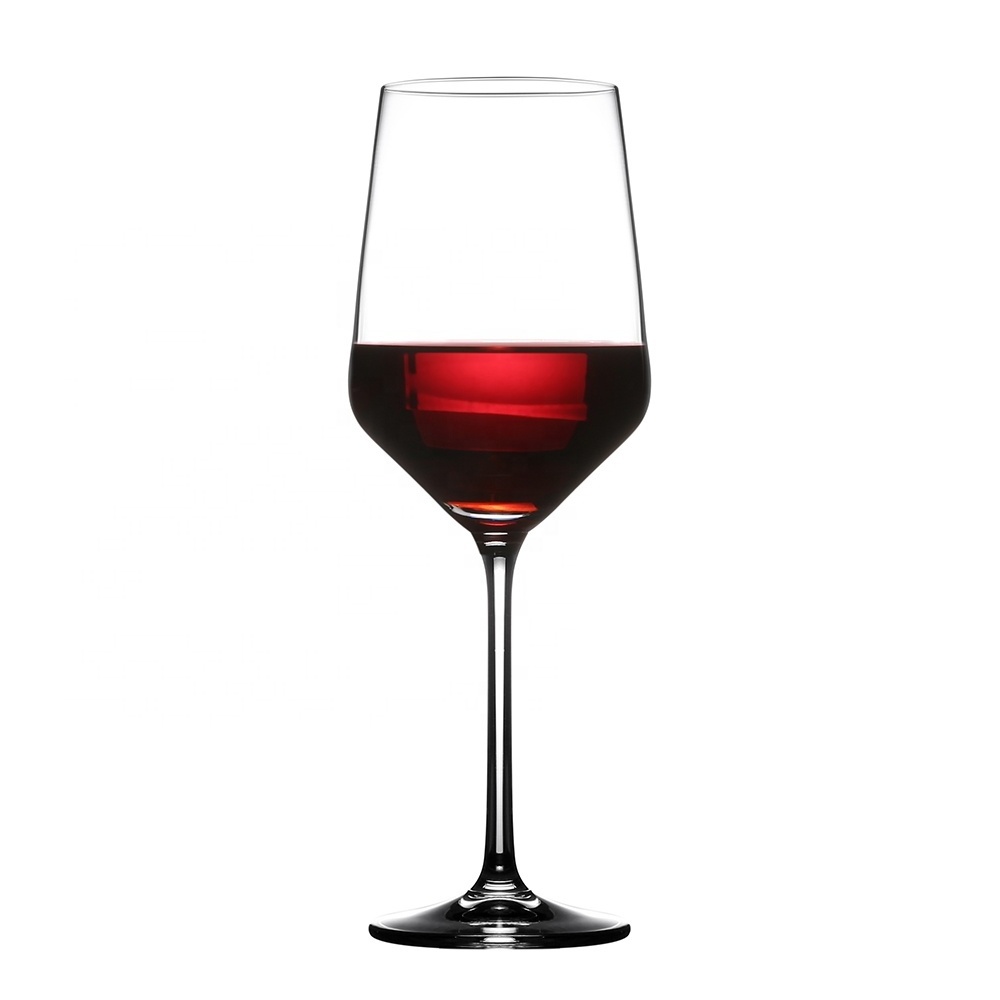 Wholesale cheap price custom drinking glasses clear glasses goblet wine cup