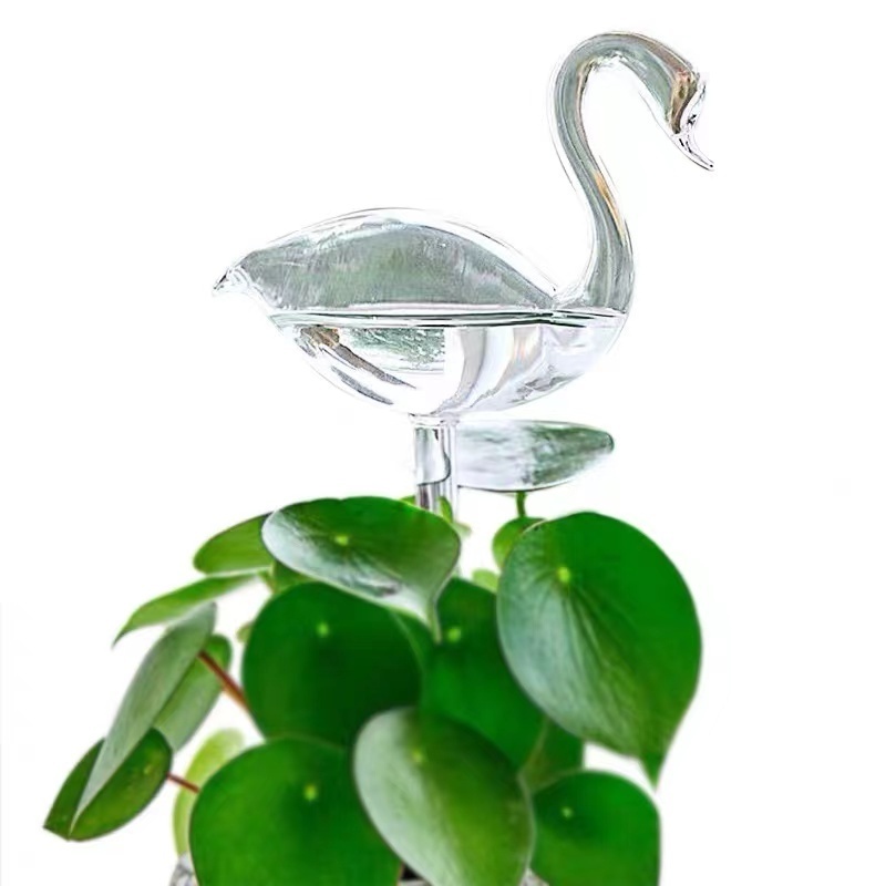 Automatic Watering Globe Plant Flower Water Bulbs Animal Shape Glass Home Decor Garden Watering System Self Watering Device