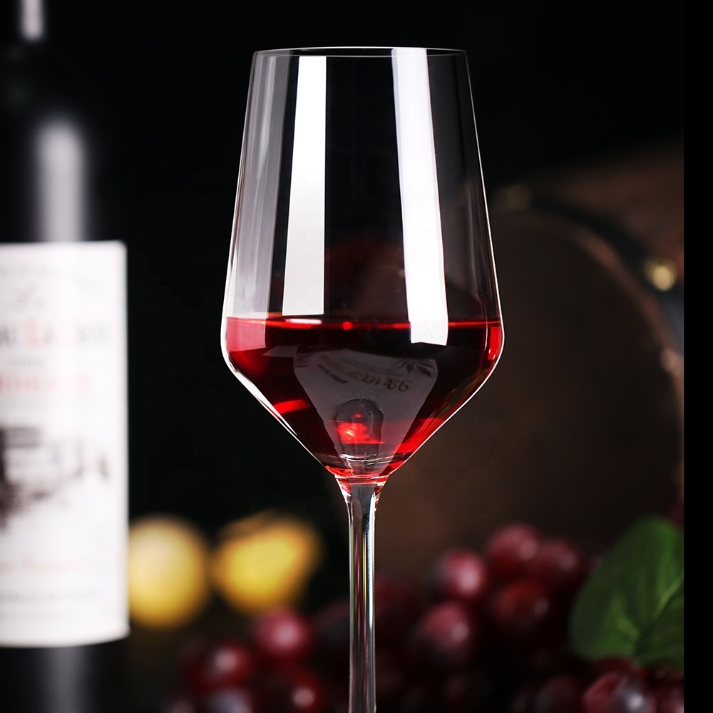 Wholesale cheap price custom drinking glasses clear glasses goblet wine cup