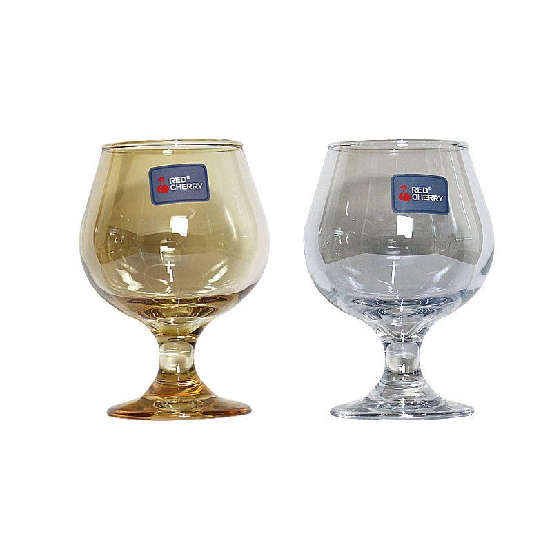 Top selling wholesale unique drinkware tumblers thickened heat-resistant clear glass goblet