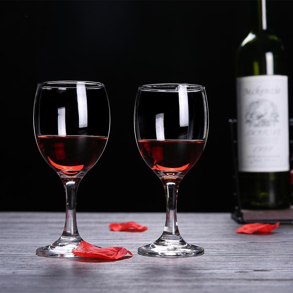 190ml Factory Cheap Hot Sale Wine Glasses Wedding Cup Reusable  Custom Champagne Wine Glass Cup