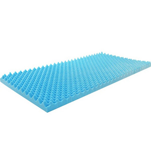 Sinyoo Memory Foam Mattress Topper Egg Crate Memory Foam Cooling Gel Infusion 4cm 5cm 7cm 10cm 12cm Mattress Topper