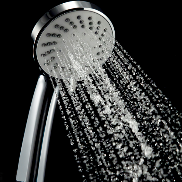 Selling Bathroom Shower Faucet 5 Spray Functions Shower Head High Pressure Save Water Handheld Shower