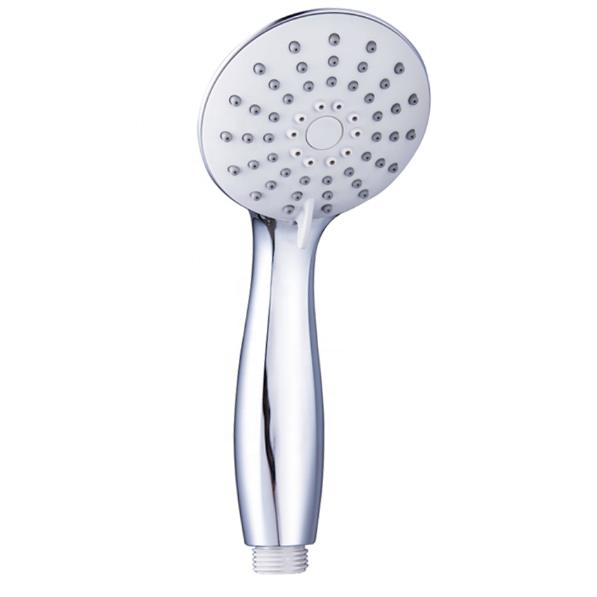 Hot Sale ABS Modern Bath Round Shower Hand 3-function Chrome Plated Bathroom Shower Head