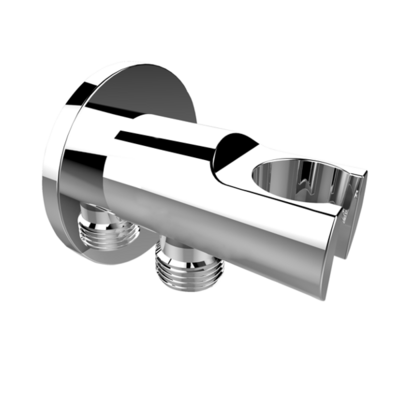 Holder Adjustable Chrome Brass Handheld Shower Wall Mount Shower Arm Bracket