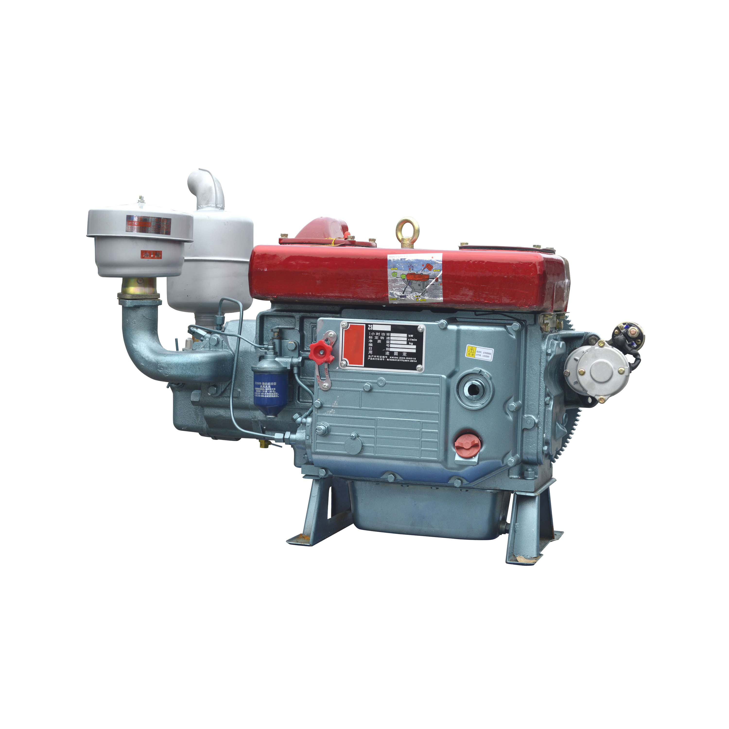 High Quality Four-stroke Powerful Single Cylinder 20hp 22hp Diesel Engine Cf1115 Zs1115 Direct Injection