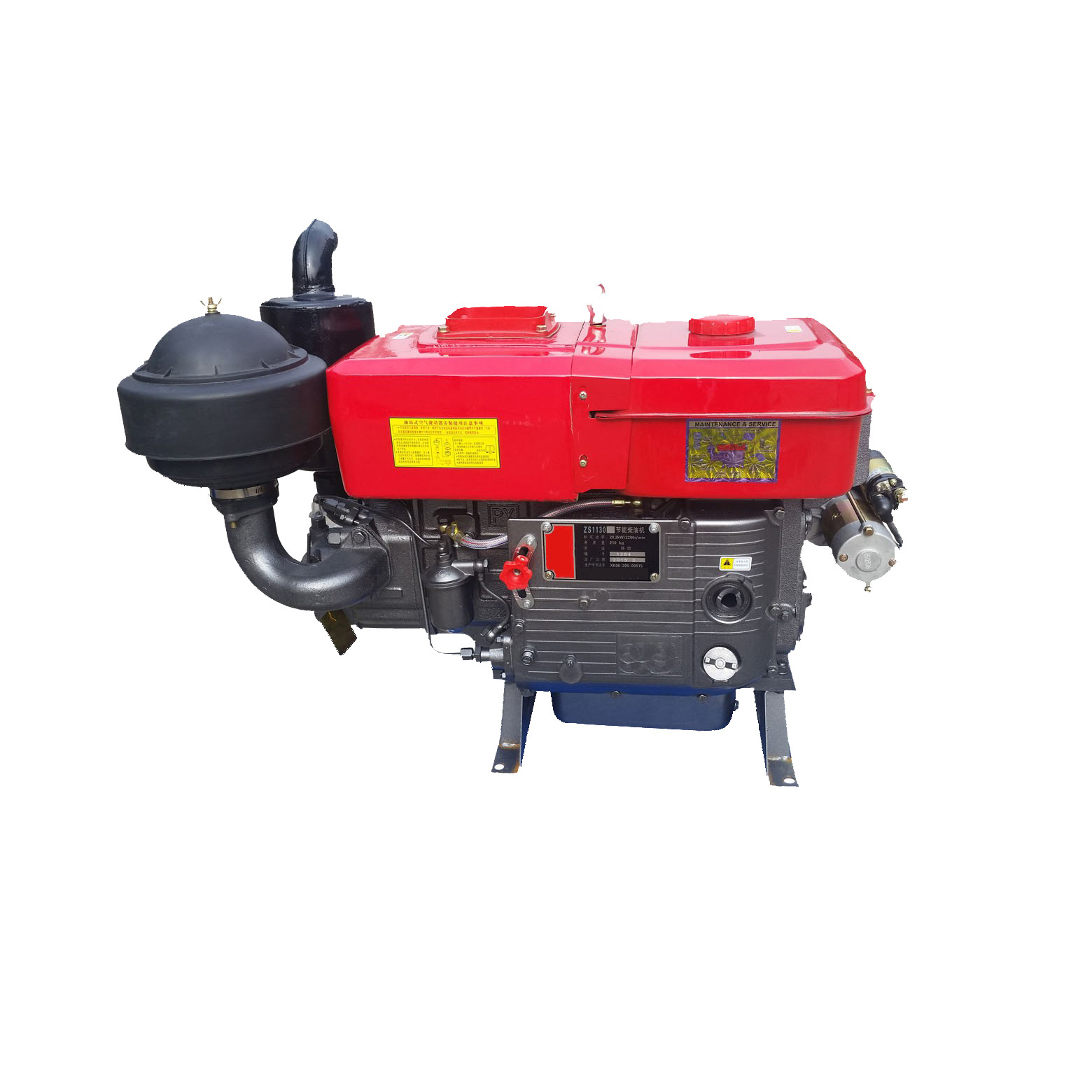 CHINA TOP QUALITY big stock Agriculture machinery engine L32 ZS1130D 30hp 32hp one cylinder water-cooled diesel engine for sale