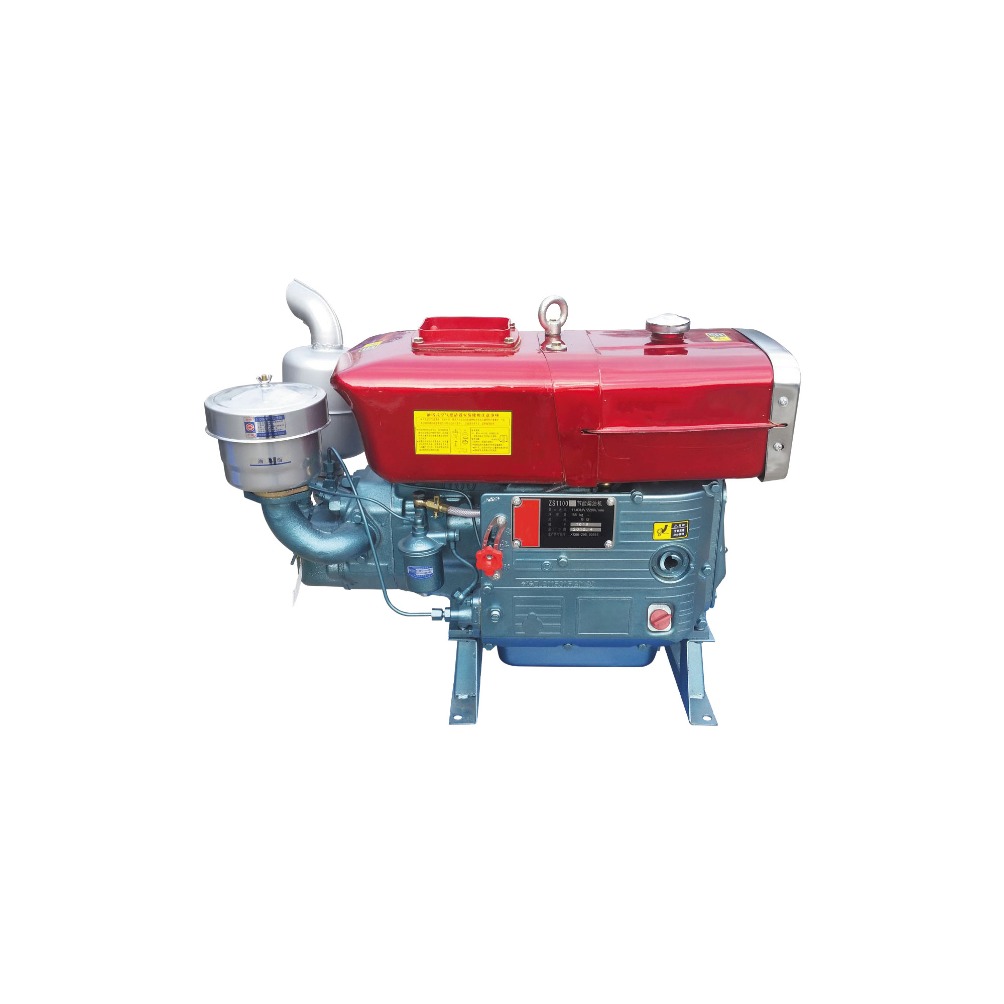 High Quality Four-stroke Powerful Single Cylinder 20hp 22hp Diesel Engine Cf1115 Zs1115 Direct Injection