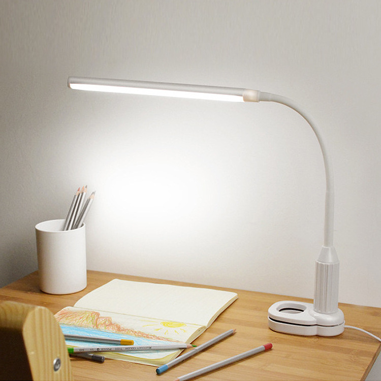 Factory Price Amazon Hot Sale LED Desk Lamp Swing Arm Table Lamp With Clamp, Eye-Caring Architect Desk Light for Home Office