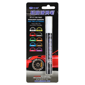 Free sample Sipa Tire Paint Marker Signature Waterproof Anti Fade Car Marker Pen Colorful Tire Pen