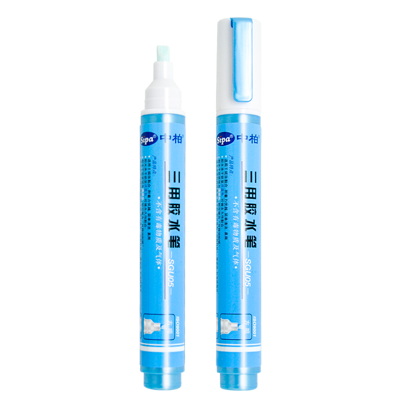 Sipa SGU05 No Spray Good Adhesive Effect Convenient Clean Fast Drying 2 Way Glue Marker Pen Permanent Pen for School