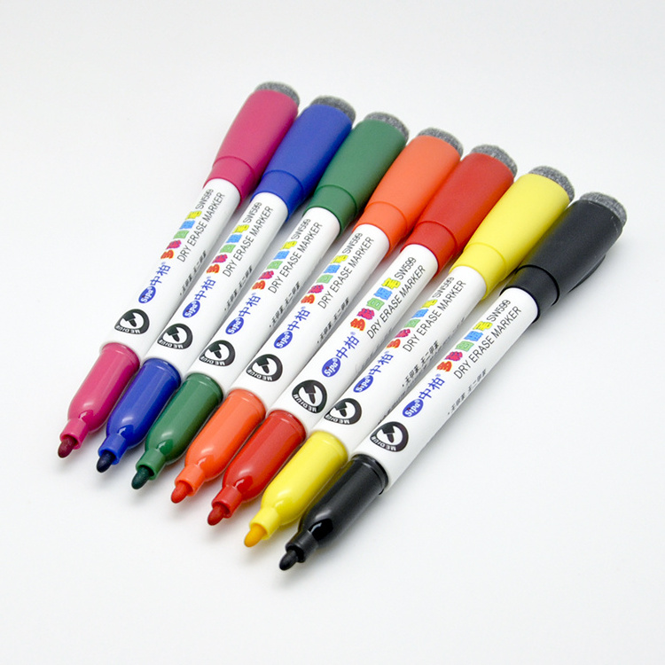 Sipa magnetic with erase Low odor dry erased whiteboard marker  pen set for school office