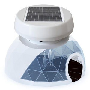 Waterproof Outdoor Ventilation home appliance Air circulation Vent Cooler Dome Tent Exhaust rechargeable solar fan