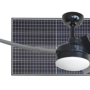 beach cooler solar panel fan remote control inverter dc ac 3 blade ceiling fan kit