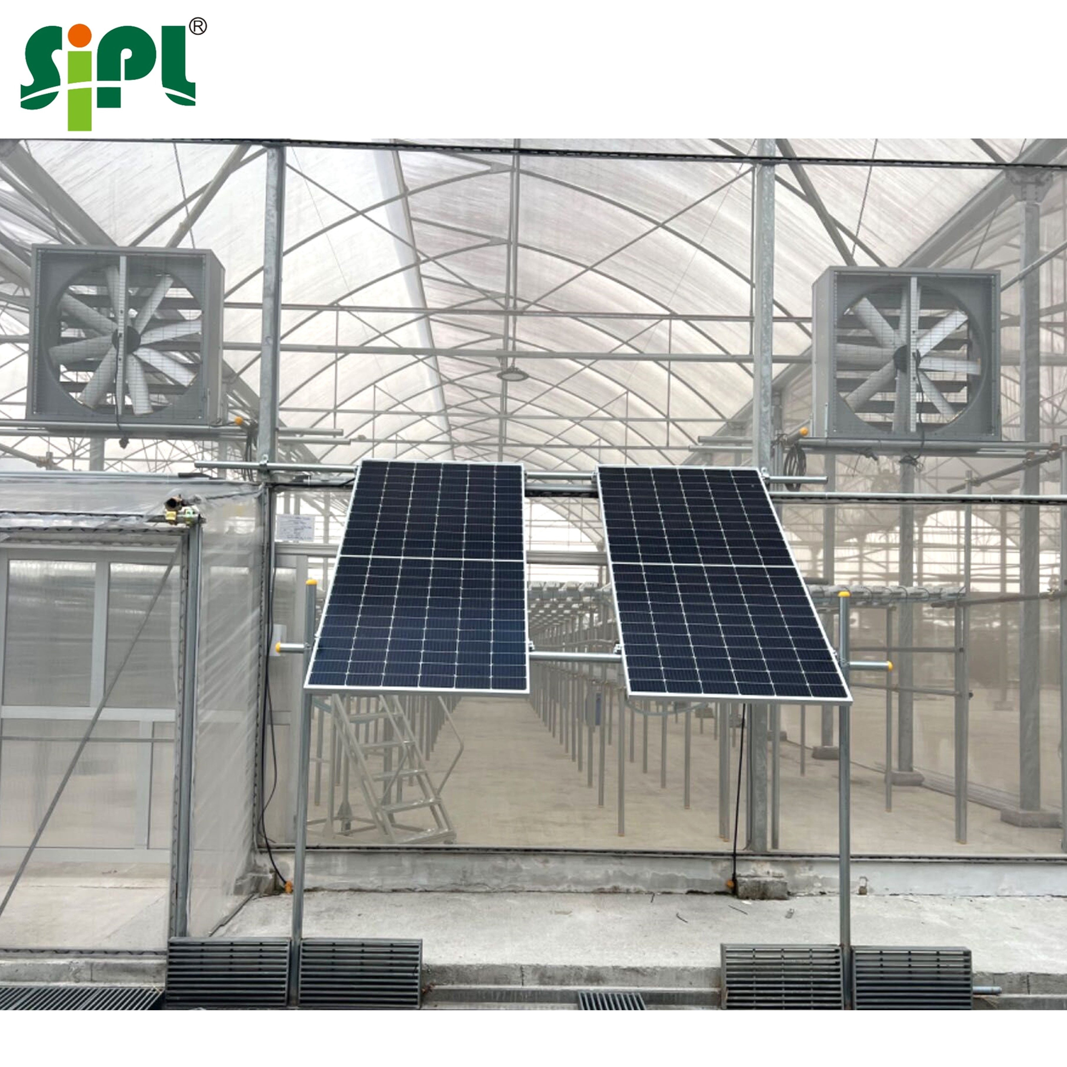 Agricultural Industrial Farm Poultry Ventilation Heat Extraction Fans Solar 36VDC Motorized 48' Giant House Wall Exhaust Air Fan