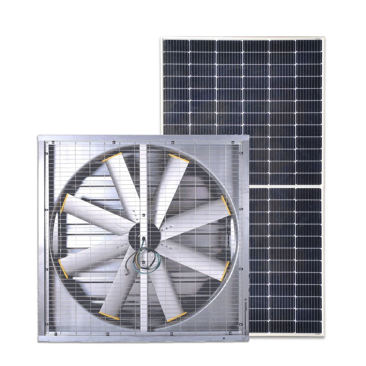 Poultry Farm Chicken House Ventilation Cooling Fan Solar Powered Wall Mount Exhaust Fan for Broiler/ Industrial Extractor Fan