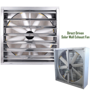 Industrial Commercial Big Box Air Exhaust Livestock Cow Shed Horse Barn Solar DC Motor Axial Fan Ventilation Cooling Wall Fan