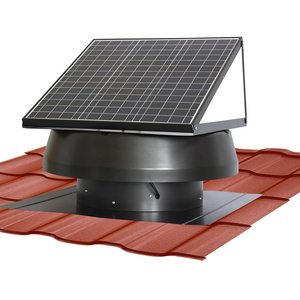 fan air extractor 60W solar powered industrial roof kitchen smoke extractor fan patent design roof air exhaust fan