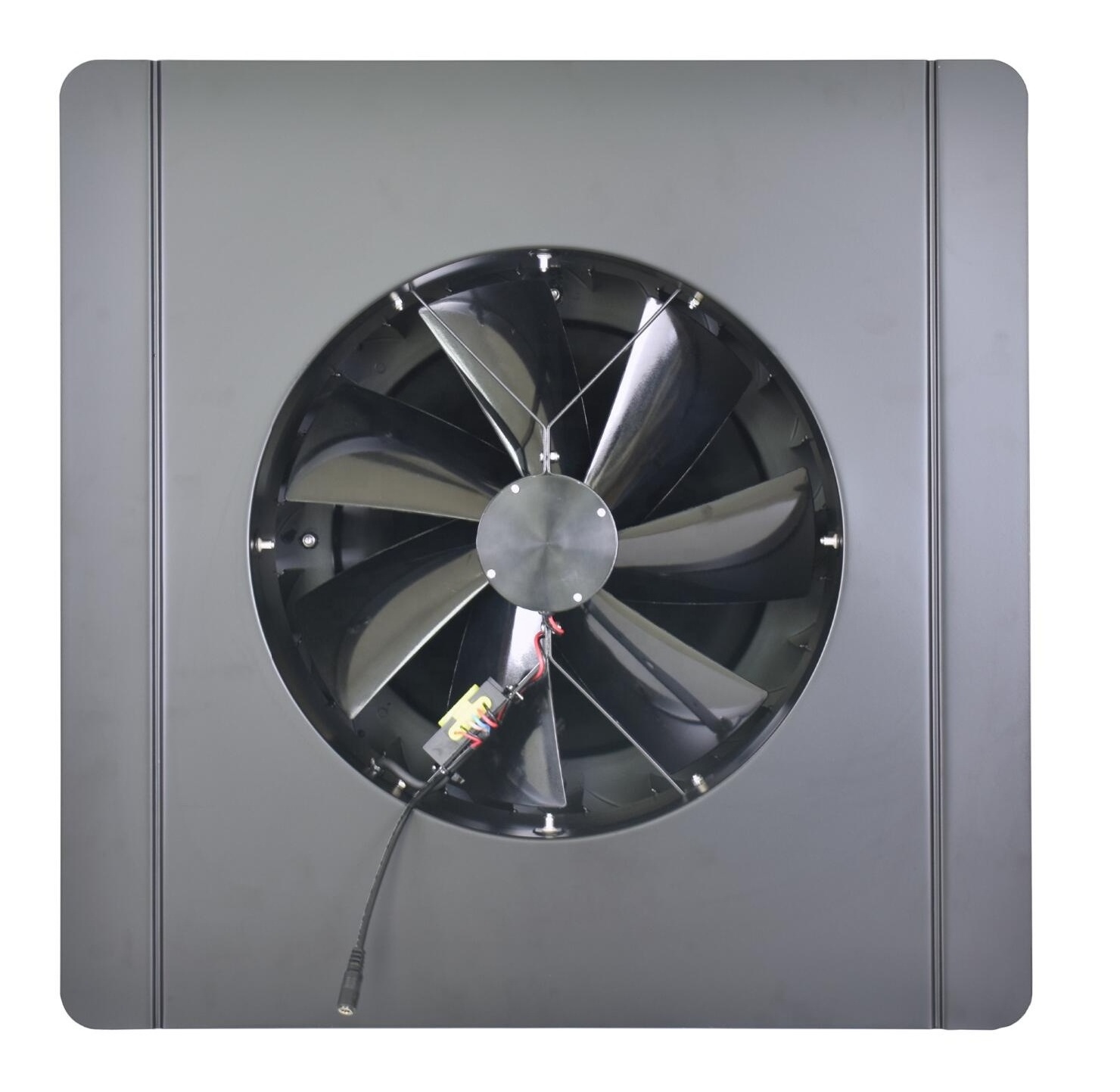 Manufacturers Hot Air Extractor Solar Power Attic Roof Exhaust Vent Axial Flow Fan DC Ventilation Industrial Ventilator