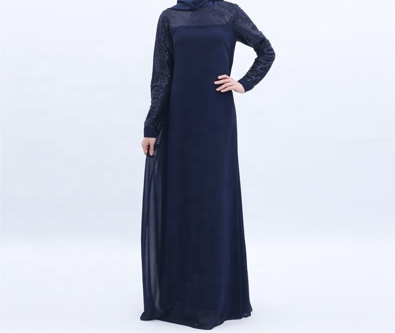 SIPO Dubai Online Shopping Plain Kaftan Burqa Women Girls Slim Dress Egypt Muslim 2021 Turkish Robe Designs Abaya