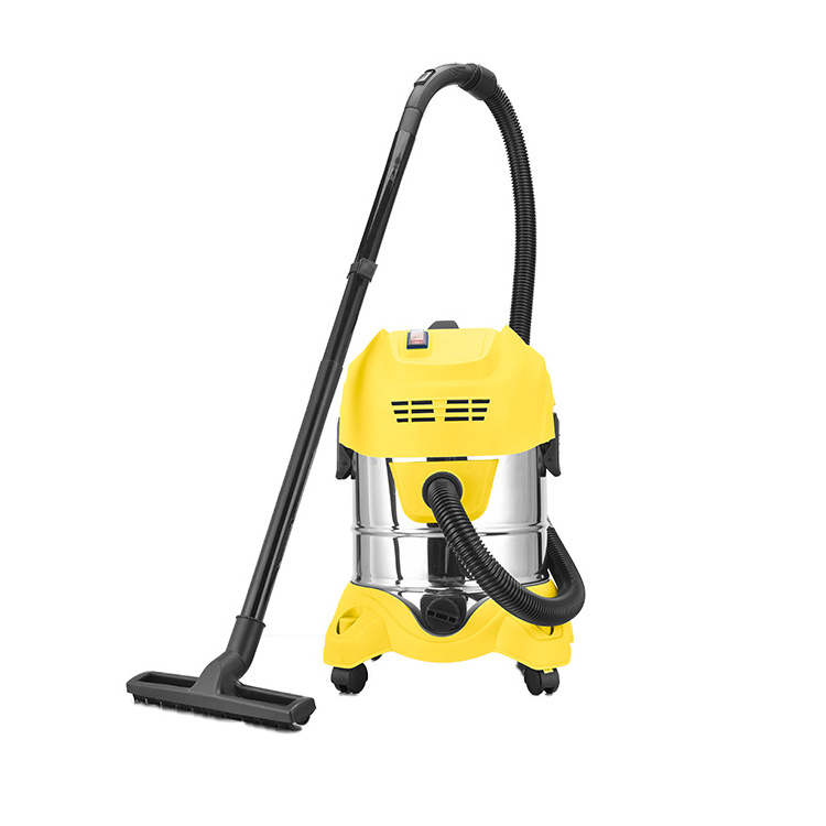 SIPPON Factory Price Commercial Wet Dry Canister Vacuum Cleaner Industrial Steam Cleaners Stainless Steel for Sale Electric Blue