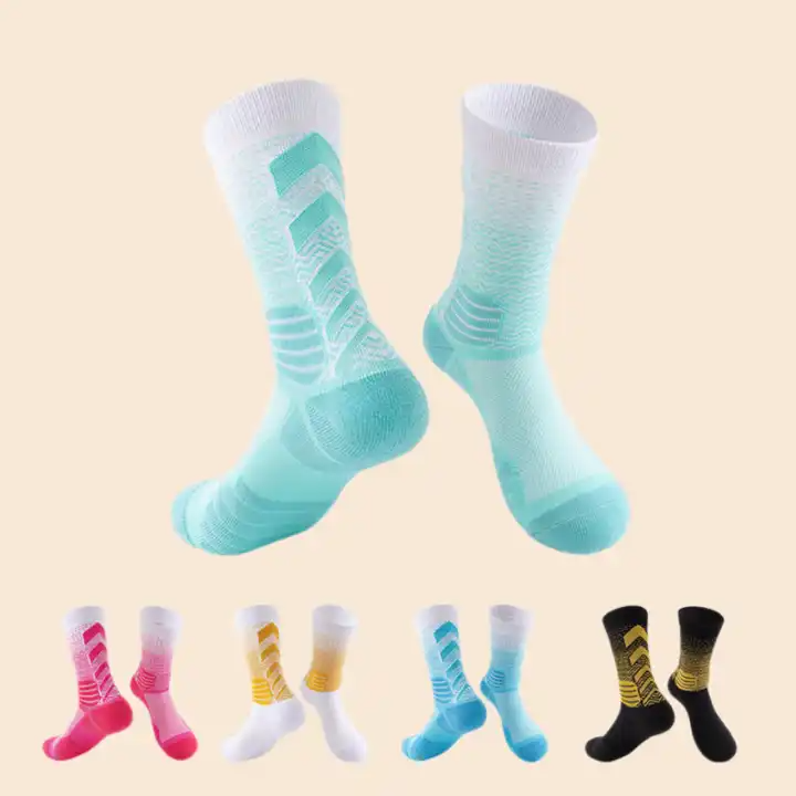 Custom Soccer Athletic Sport Football Grip Socks for Men Women Professional Training Long Tube Absorbent Glue Basketball Socks