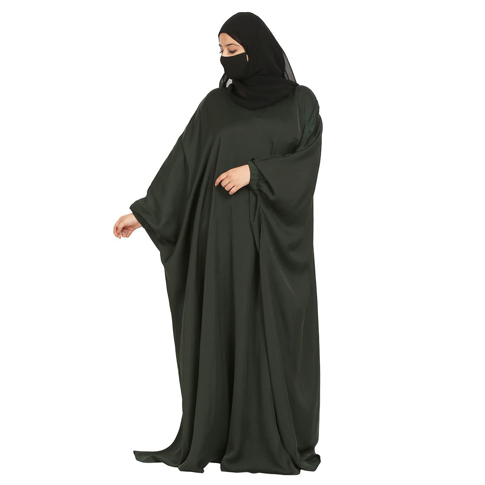 New Dubai Style High Quality Long Sleeve Abaya Dubai Fall Abaya Wholesale Loose Breathable Abay