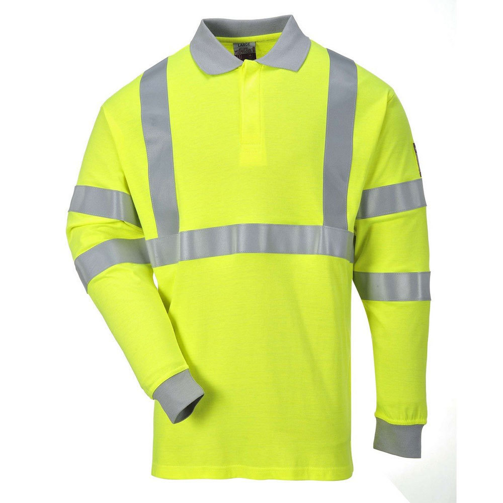 Cheap price two tone hi viz work shirt for men and women workwear