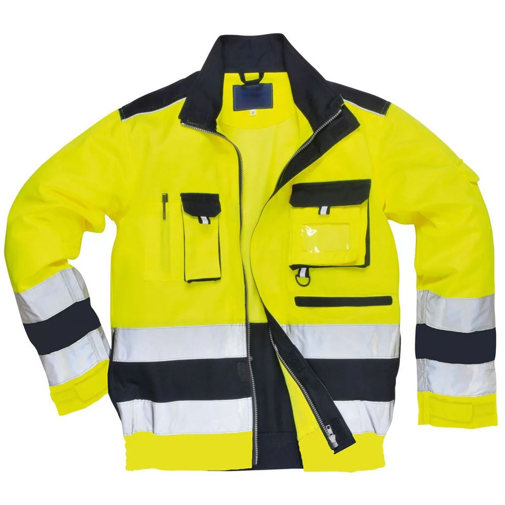 Cheap price two tone hi viz work shirt for men and women workwear