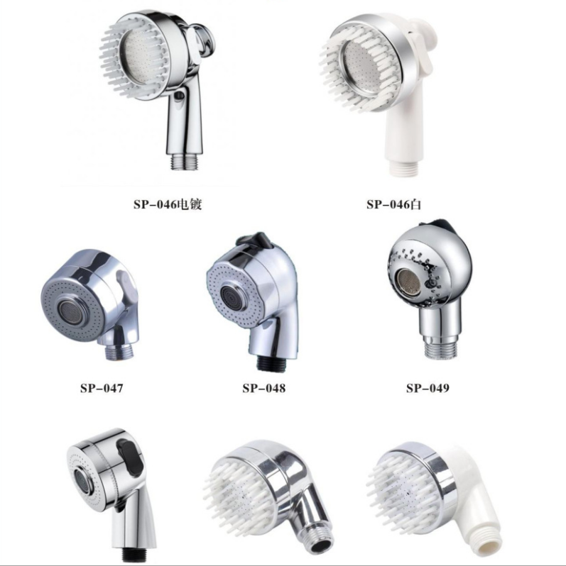 Hairdresser salon small pressure shower press special salon energy-saving shower shampoo water bed faucet