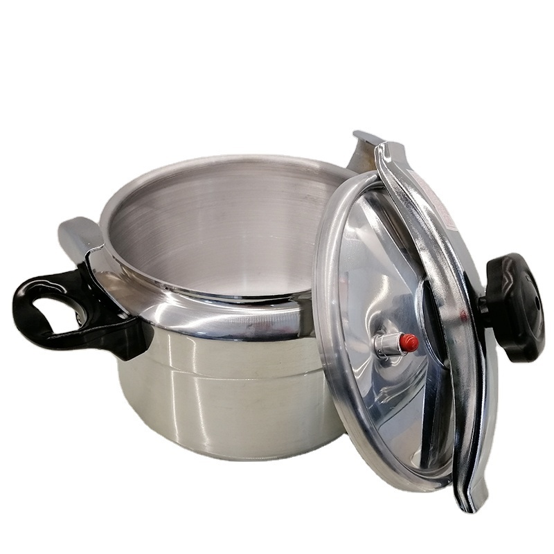 High Quality Explosion proof pressure cooker With Double Safety Devices Easy Clean aluminum  Pressure Cooker